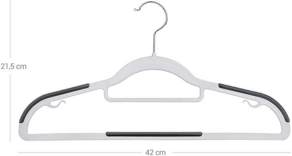 Songmics Kleiderbügel 30er Set 0,6 cm dick