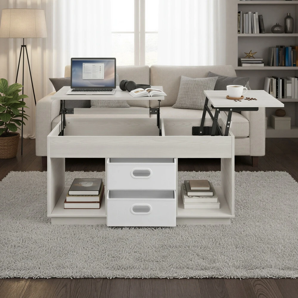 Songmics Kavos staliukas 50 x 100 x 48 cm/62,3 cm