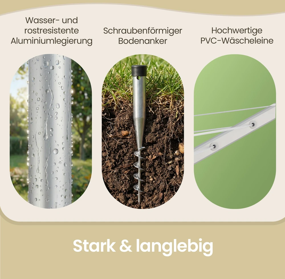 Songmics Skalbinių džiovyklė 40 m