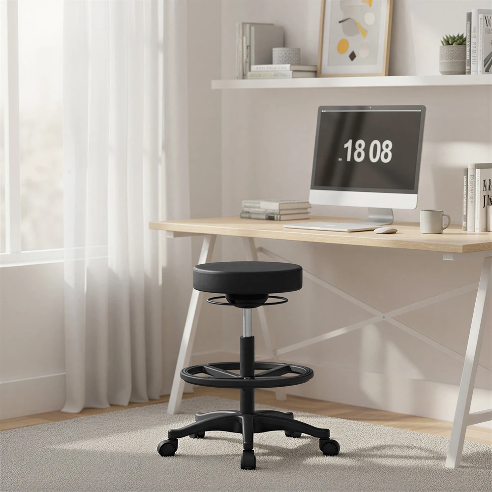 Reguliuojama darbo kėdė SONGMICS 59,5-81 cm juoda