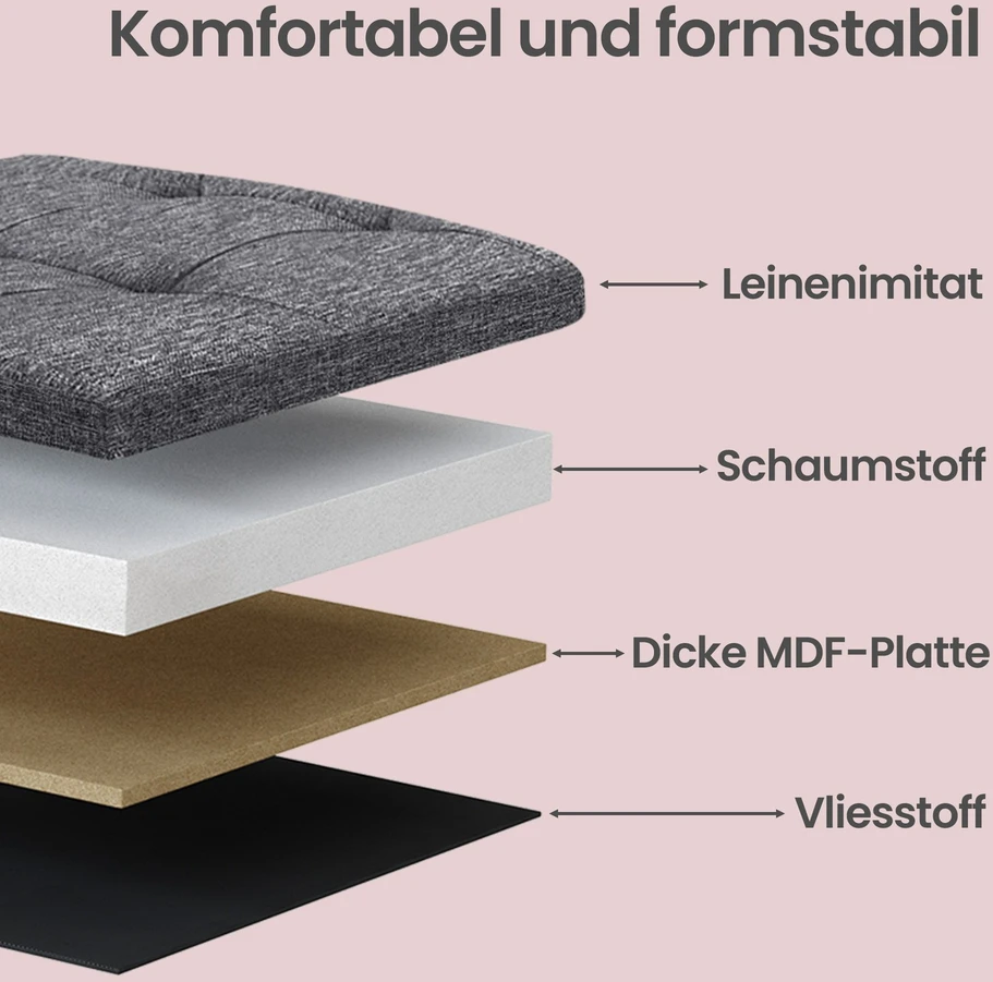 Songmics Pufas 110 x 38 x 38 cm