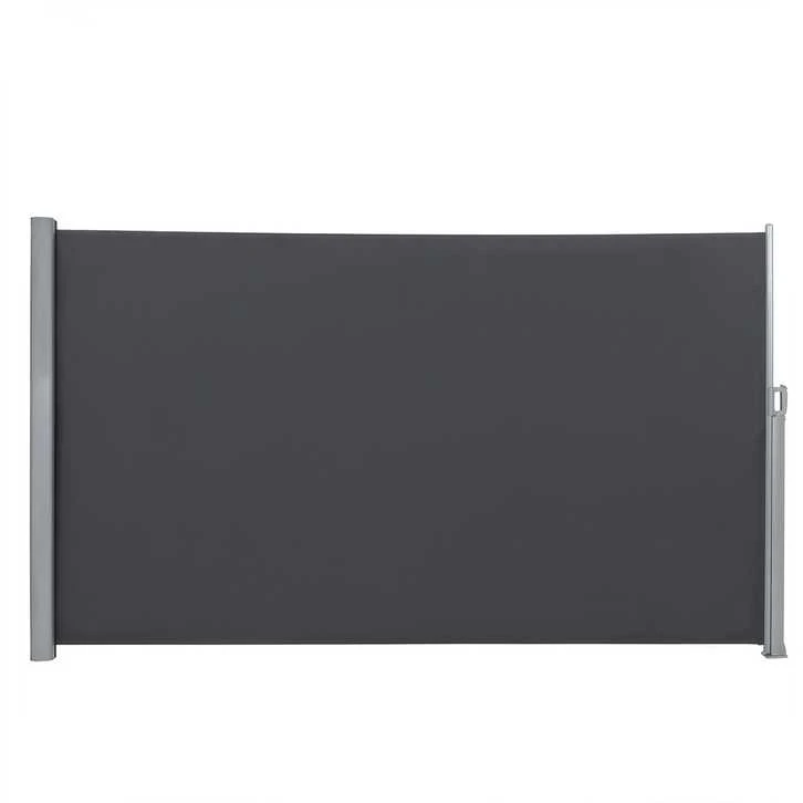 Songmics Šoninis tentas 200 x 400 cm sodo antracitas