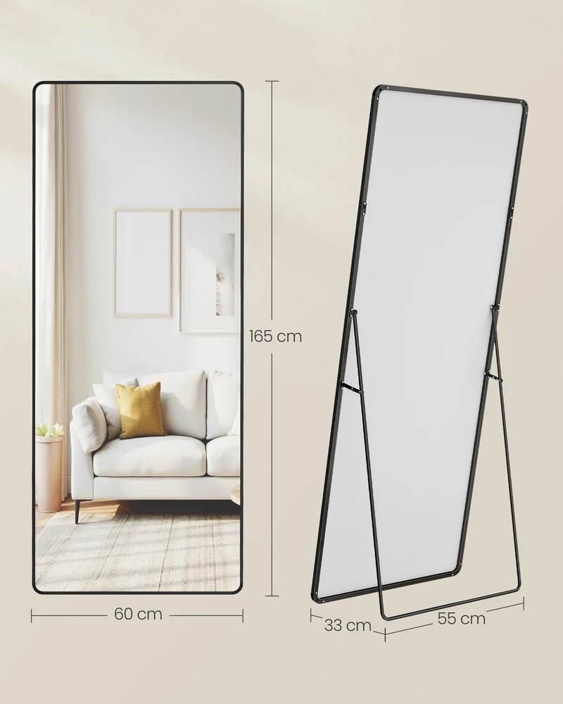 Songmics Veidrodis 150x40 cm