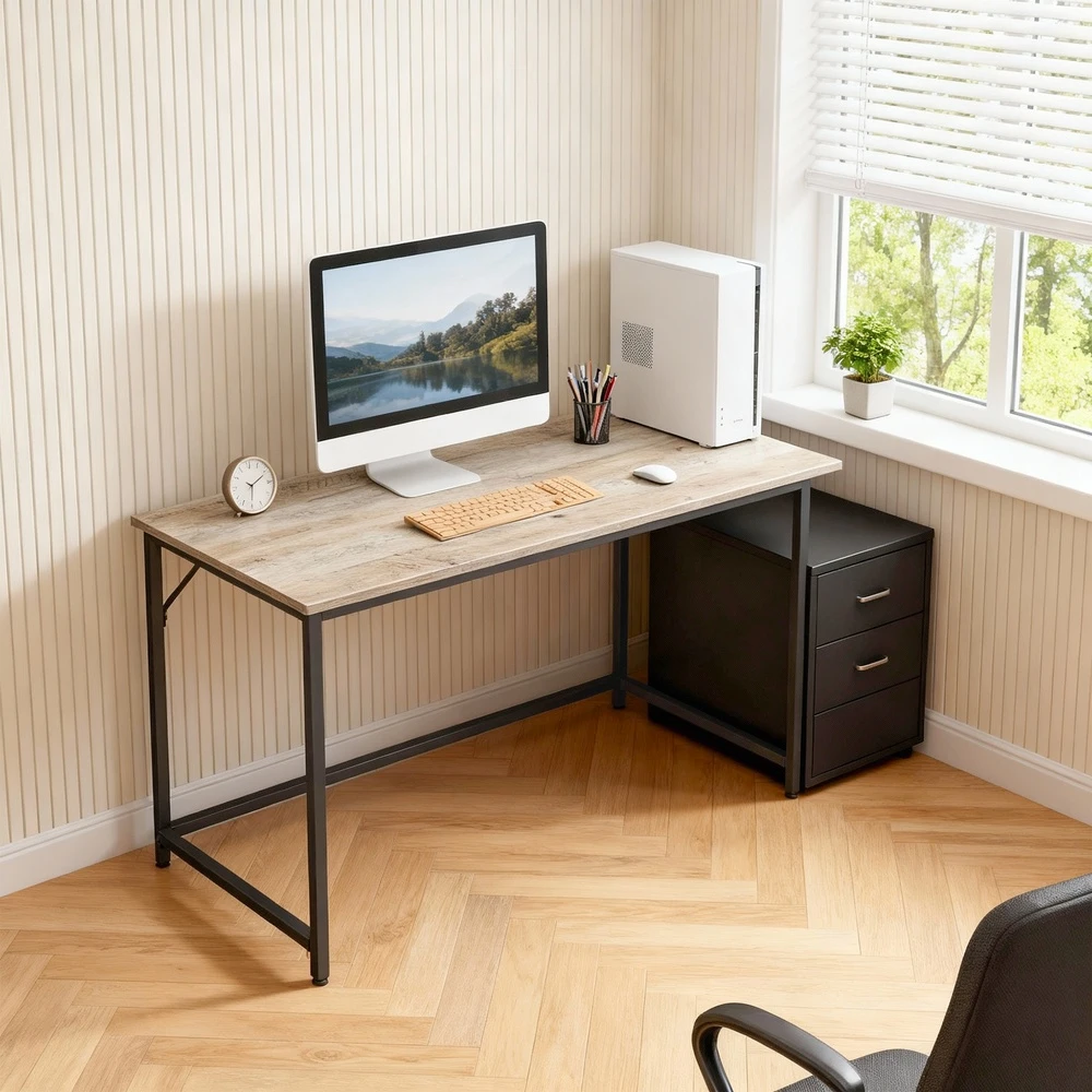 Songmics Rašomasis stalas 135 x 60 x 75 cm