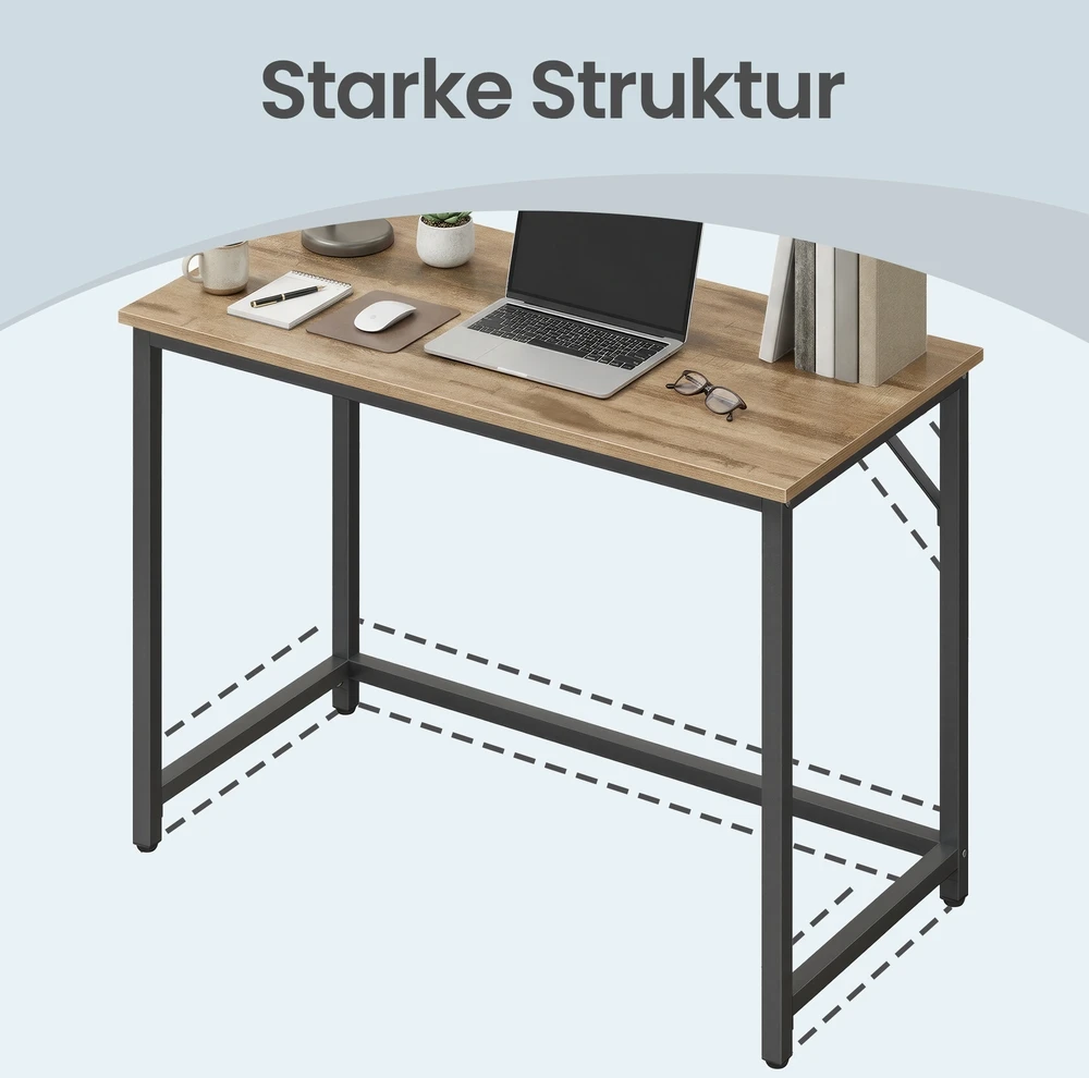 Songmics Rašomasis stalas 100 x 50 x 76 cm