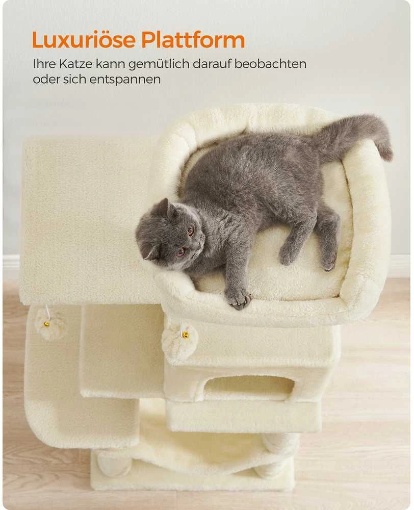 Kodustaar Songmics Supamasis krėslas beržo mediena smėlio spalvos