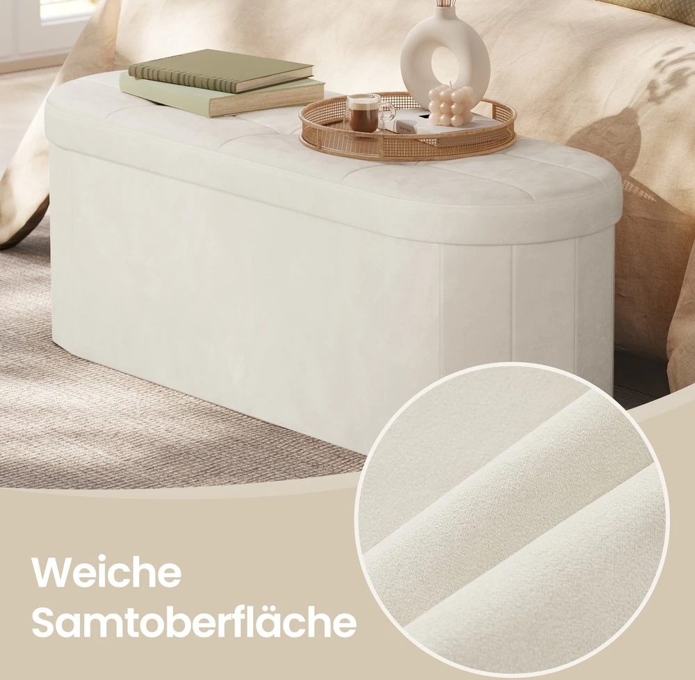 Songmics Pufas 38 x 110 x 38 cm