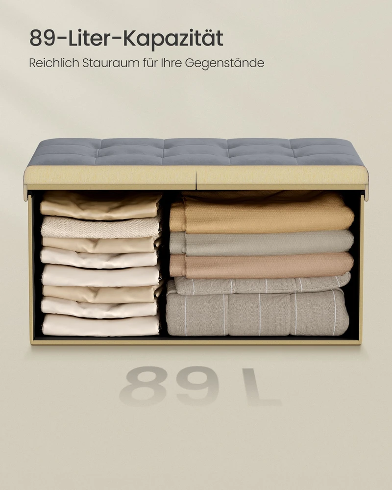 Songmics Pufas 38 × 76 × 38 cm