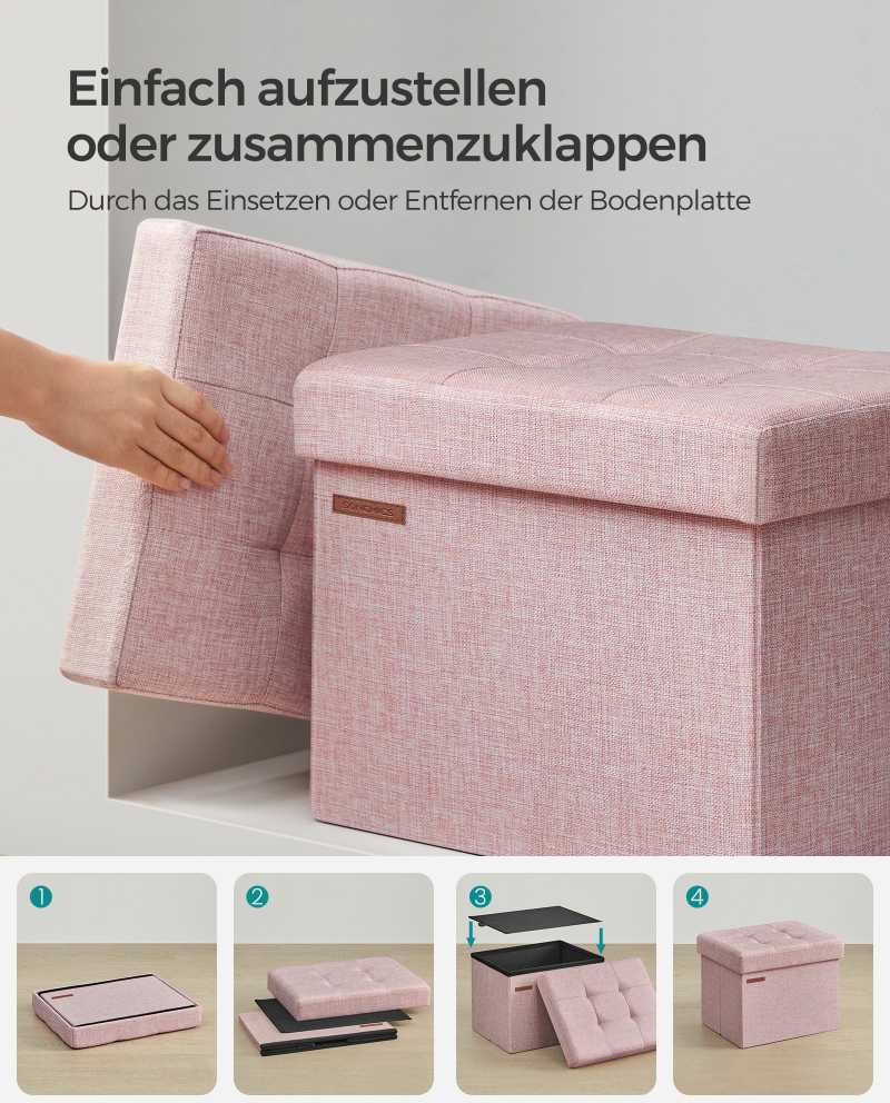 Songmics Sėdynės krūtinės 76 cm dirbtinės odos baltos spalvos