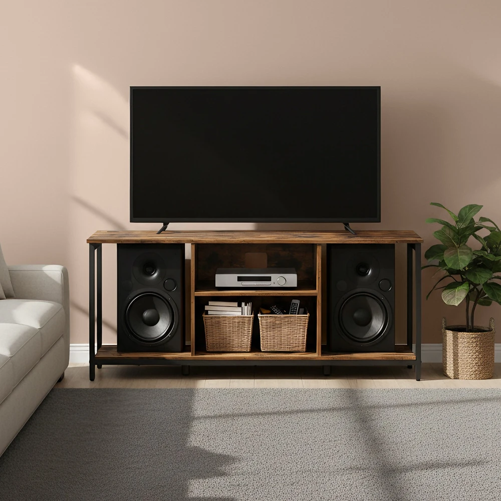 TV staliukas Songmics Televizoriaus staliukas 147 x 40 x 50 cm