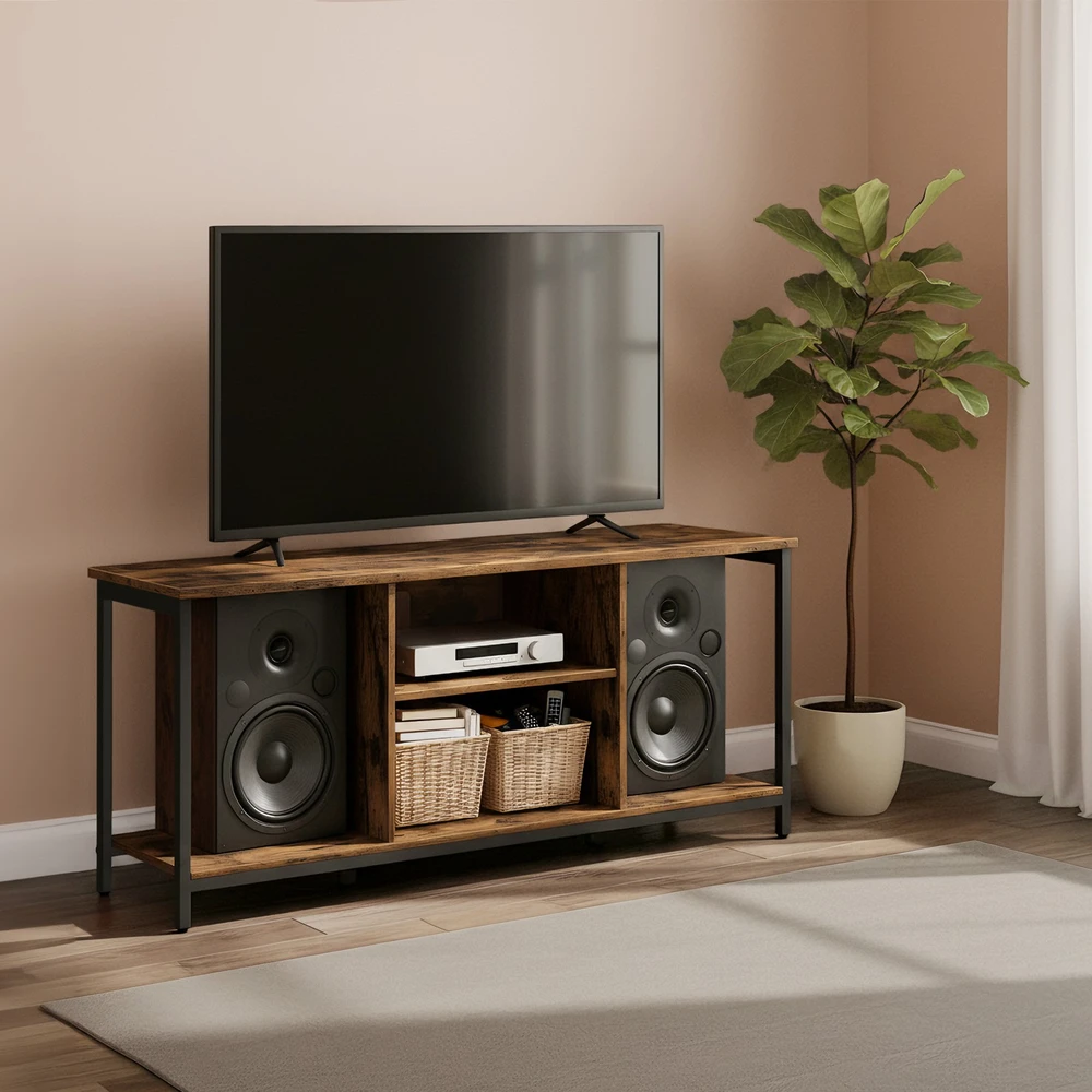 TV staliukas Songmics Televizoriaus staliukas 147 x 40 x 50 cm