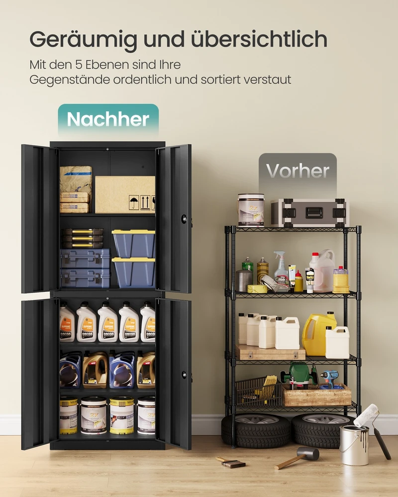 Songmics Spintelė 40 × 60 × 180 cm