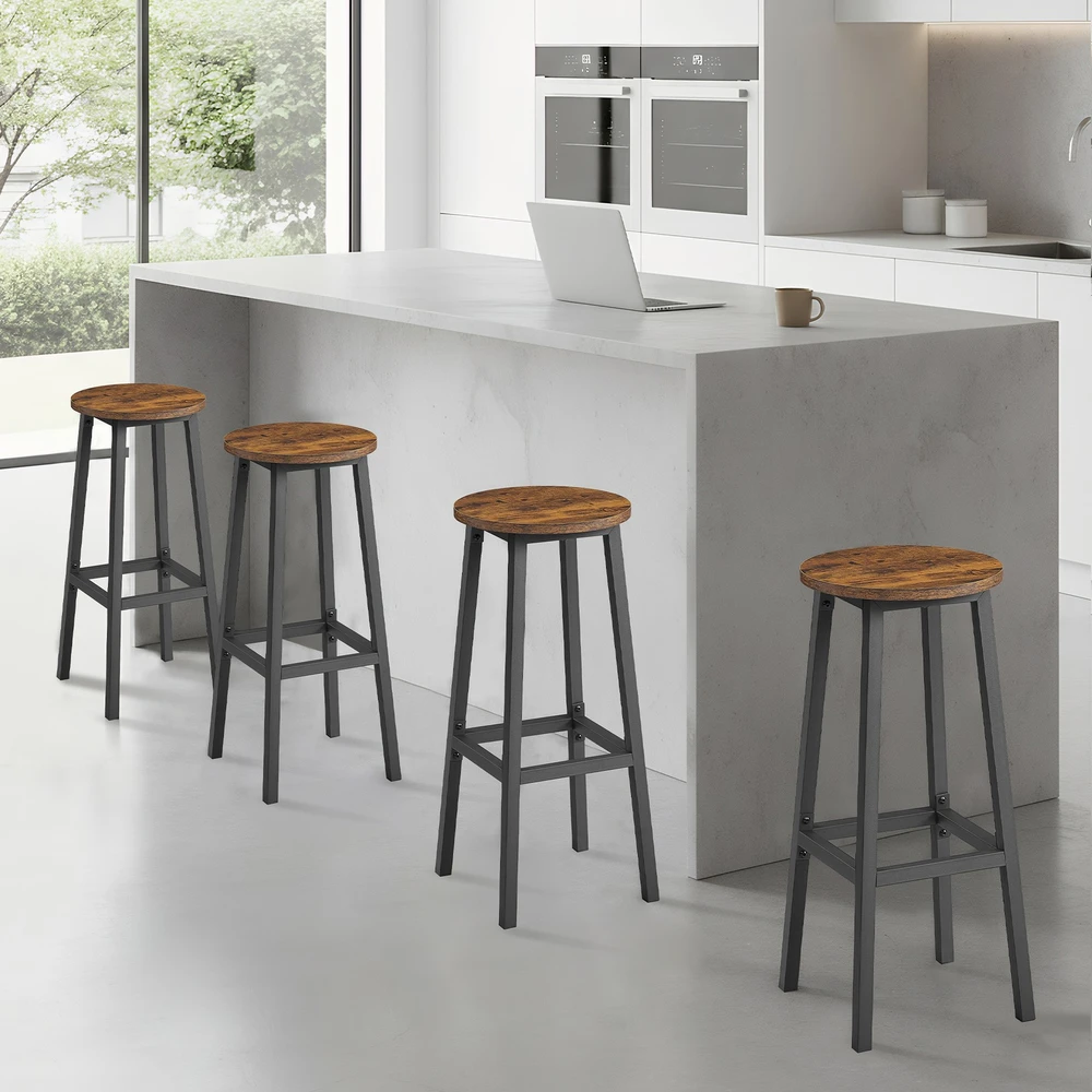 Songmics Baro kėdės rinkinys, 2 vnt, 32x65 cm