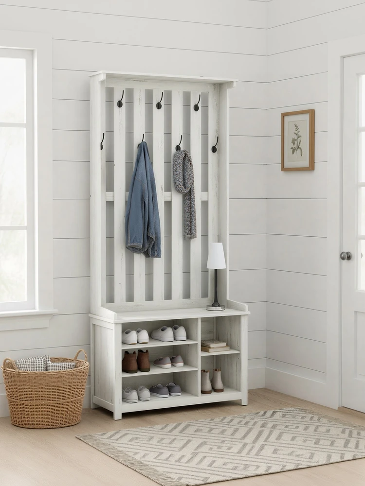 Songmics Drabužių kabykla 81 × 35 × 180 cm