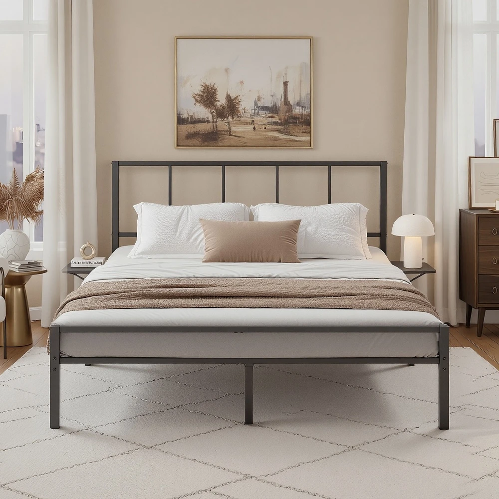 Lova Songmics Lovos rėmas 160 × 200 cm