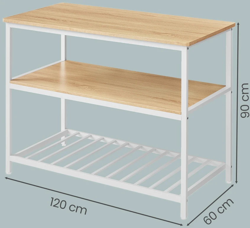 Songmics Lentyna VASAGLE 120x60x90 cm