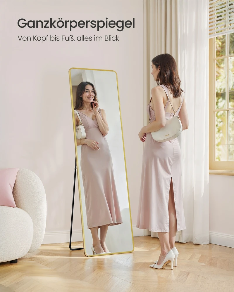Songmics Veidrodis 150x40 cm