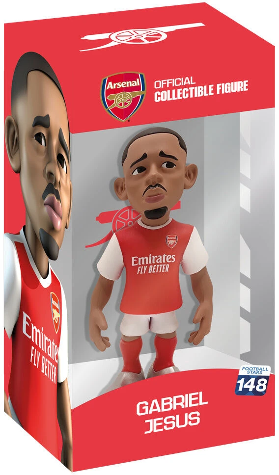 Kolekcinė Figūrėlė - MINIX Arsenal Gabriel Jesus Chibi Stiliaus 12 cm