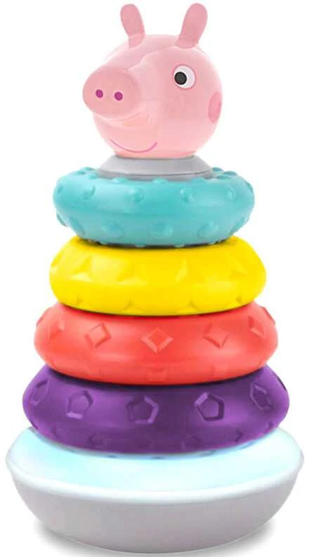 Astley Baker Davies Vaikams „Euroswan“ – licencijuoti priedai Piramidės dėlionė su garso efektais – Peppa Pig