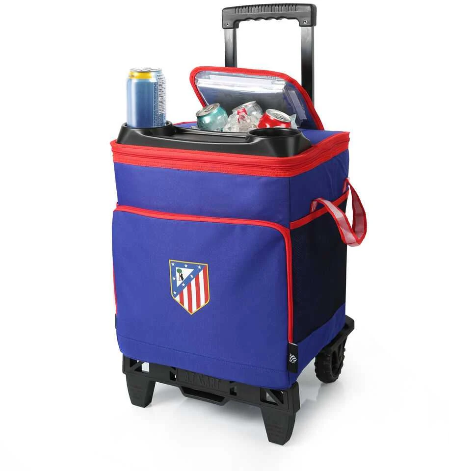 Atletico de Madrid šaldytuvas cart and wheels