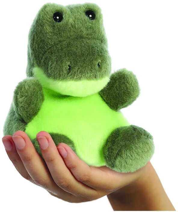 PALM PALS AURORA Pliušinis krokodilas, 13 cm aprašymas - Prekės nuotrauka