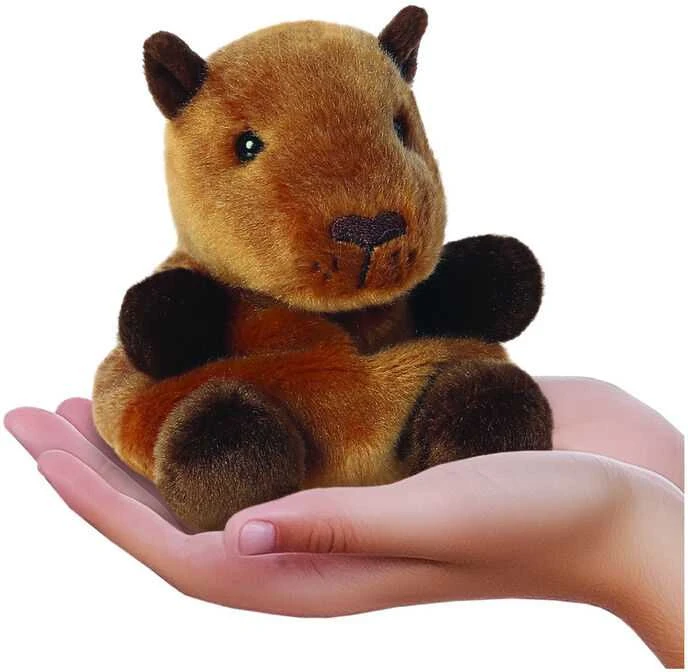 AURORA PALM PALS Pliušinė kapibara, 12 cm