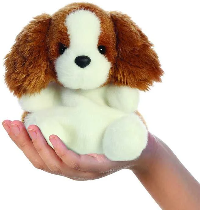 AURORA PALM PALS Pliušinis šuniukas, 13 cm aprašymas - Prekės nuotrauka