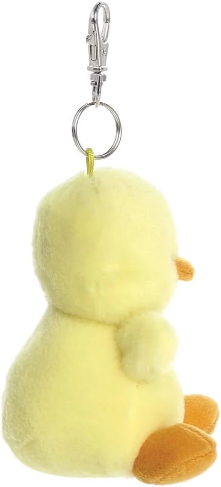 AURORA PALM PALS Pliušinis raktų pakabukas - viščiukas, 10 cm