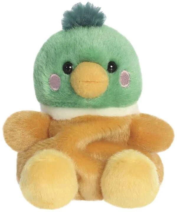AURORA PALM PALS Pliušinė antis, 13 cm aprašymas - Prekės nuotrauka