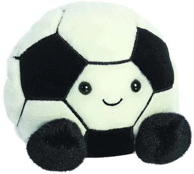 PALM PALS AURORA Pliušinis futbolo kamuolys, 11 cm