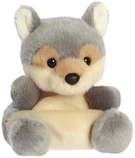 AURORA PALM PALS Pliušinis vilkas, 13 cm