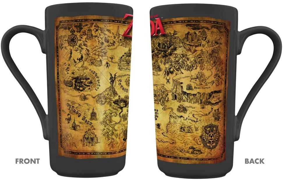 Pyramid Legend of Zelda Map mug 470ml