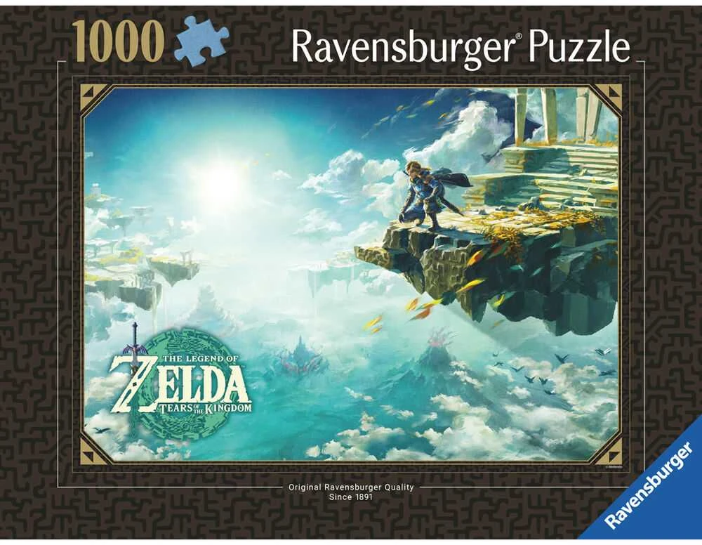Ravensburger Dėlionė 1000 vnt. - Zelda aprašymas - Prekės nuotrauka