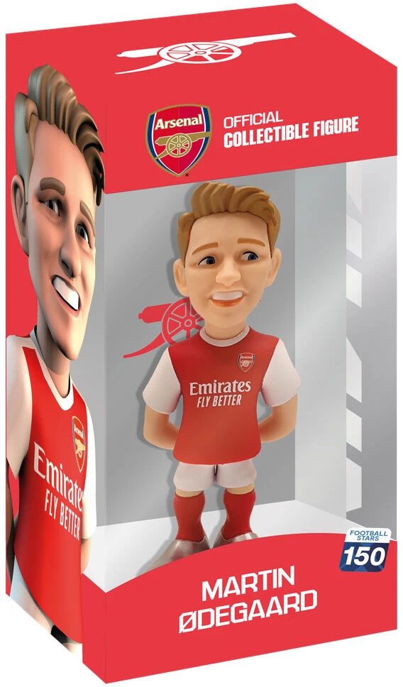 Kolekcinė Figūrėlė - MINIX Arsenal Martin Ødegaard 12 cm Raudona Apranga