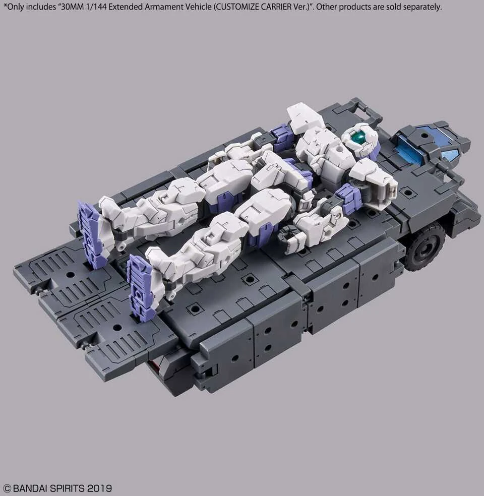 Bandai 30MM EXA Vehicle Customize Carrier 1/144 modelio rinkinys