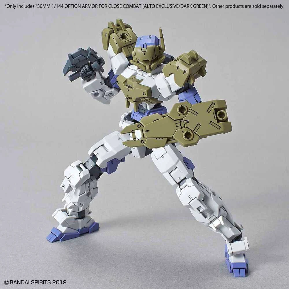 Bandai 30MM Optional Armor Set for Close Combat Dark Žalias