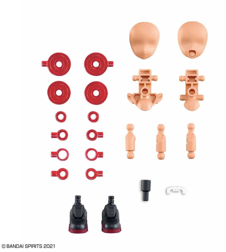 Bandai 30MS Optional Parts Set 18 Sergeant Costume Color C