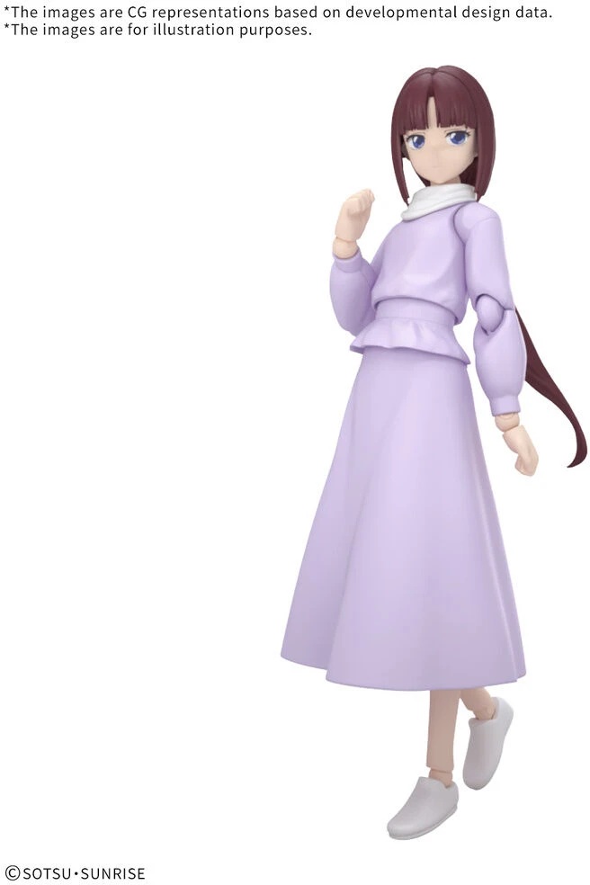 Bandai Figure-rise Standard Gundam X Tiffa Adill Gunpla modelis