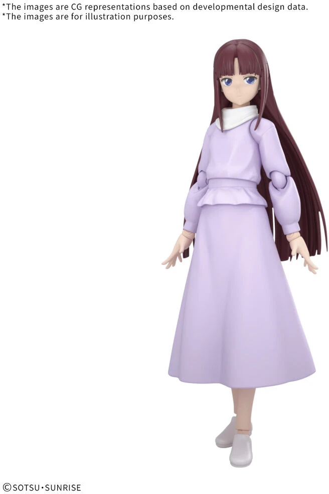 Bandai Figure-rise Standard Gundam X Tiffa Adill Gunpla modelis