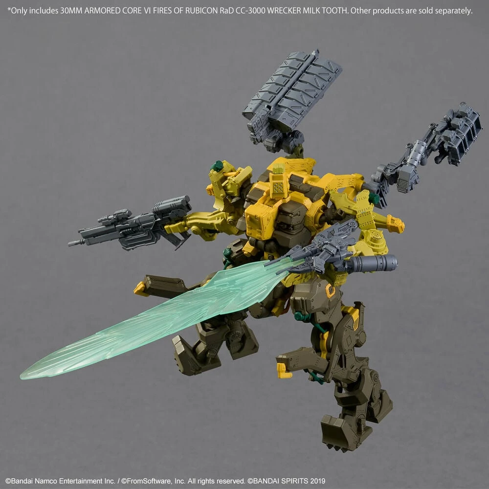 Bandai 30MM Armored Core VI surenkamas plastikinis modelis „Wrecker“ 8+