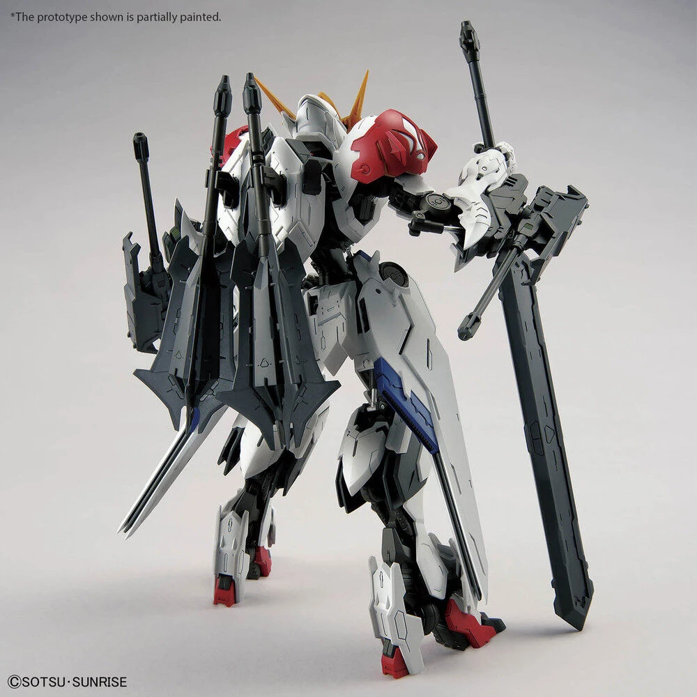 Bandai MG Gundam Barbatos Lupus 1/100 plastikinis Gunpla rinkinys