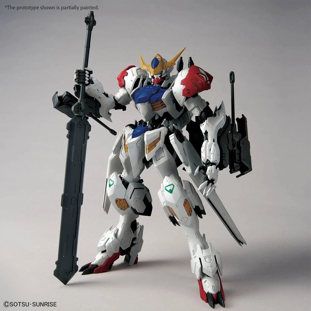 Bandai MG Gundam Barbatos Lupus 1/100 plastikinis Gunpla rinkinys
