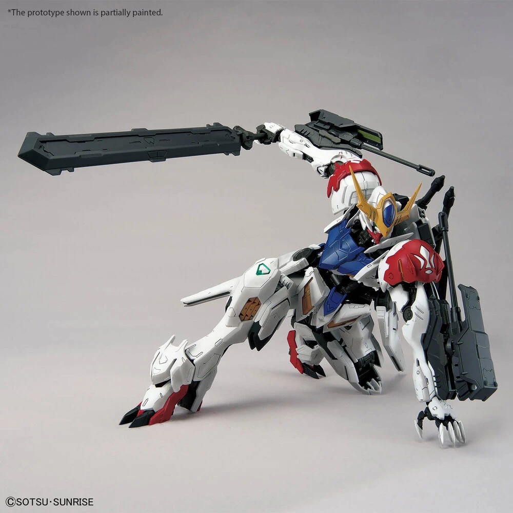 Bandai MG Gundam Barbatos Lupus 1/100 plastikinis Gunpla rinkinys