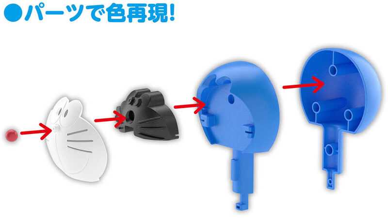 Surenkamas modelis Entry Grade Doraemon Bandai 60272