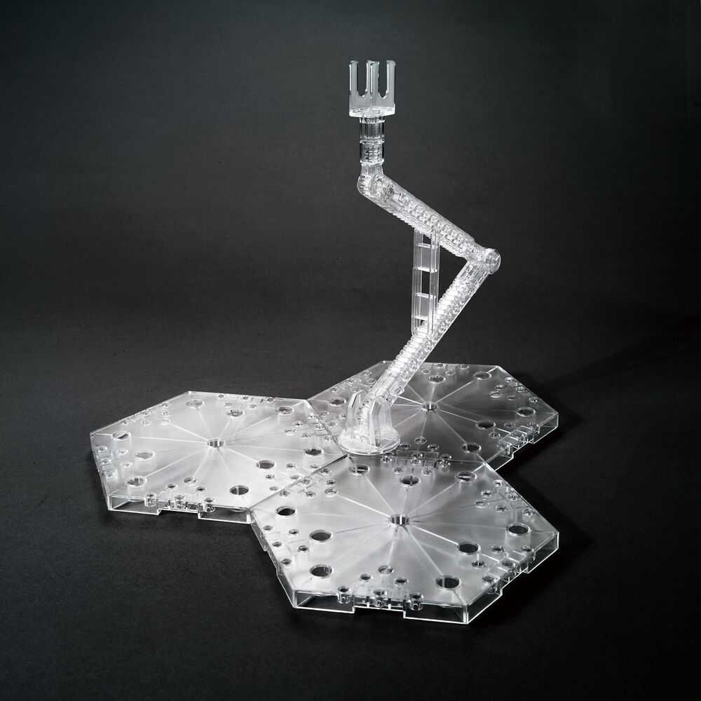 Bandai Skaidrus reguliuojamas stovas figūrėlėms 1/100 – Action Base 4
