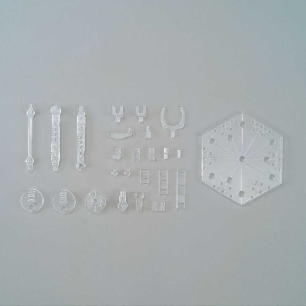 Bandai ACTION BASE 5 CLEAR BL