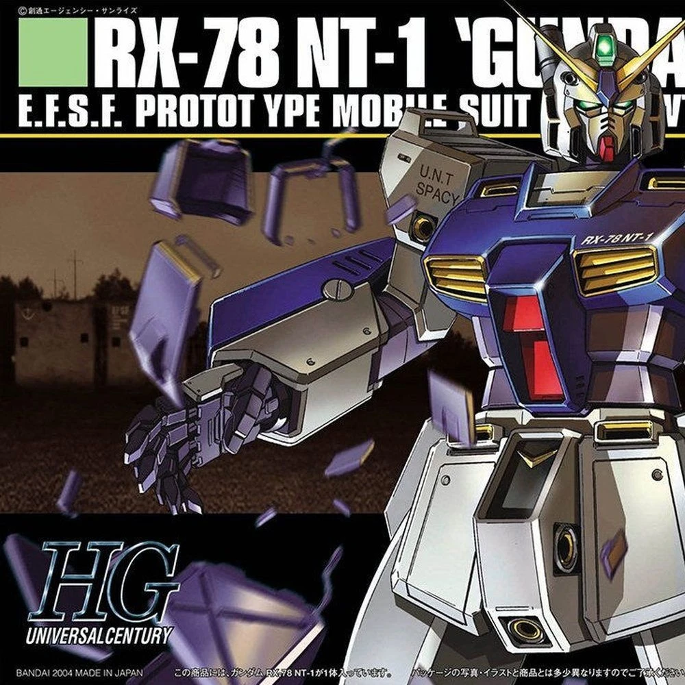 Bandai HGUC 1/144 RX-78 NT-1 GUNDAM NT-1