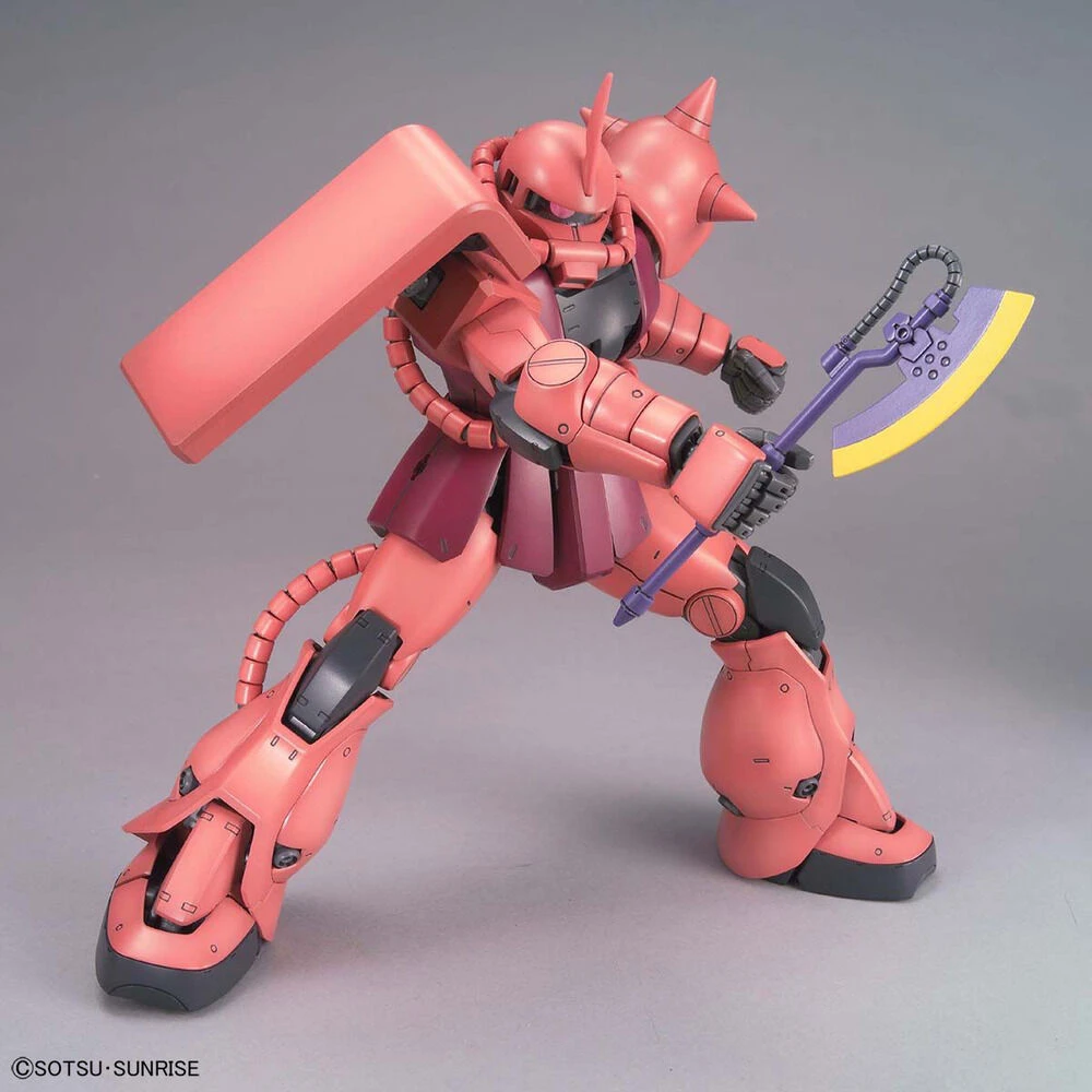 Bandai MG Char's Zaku II Ver.2.0 MS-06S Gunpla modelis 1/100, 61581