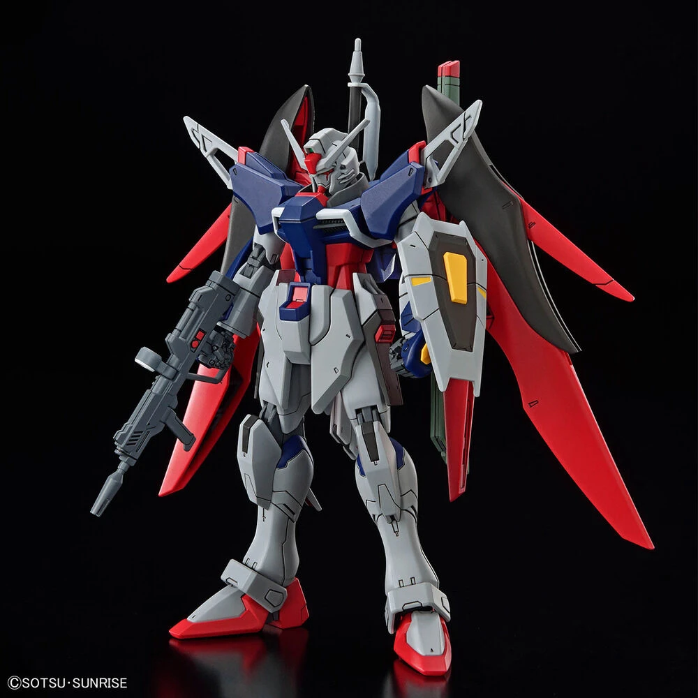 Bandai HGCE 1/144 „Destiny Gundam“ II specifikacija ir Zeuso siluetas