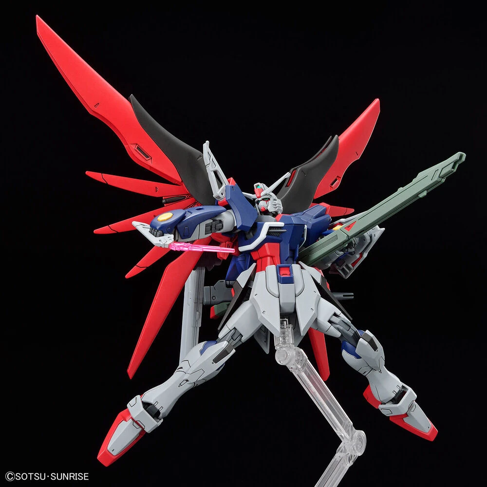 Bandai HGCE 1/144 „Destiny Gundam“ II specifikacija ir Zeuso siluetas
